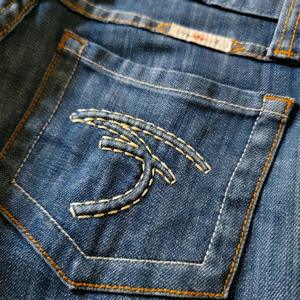 Authentic Frankie B jeans Low Rise Flare bottoms size 2